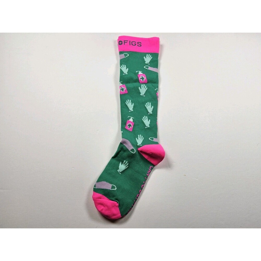 FIGS Compression Can't Touch This Medical Nurse Socks Size L